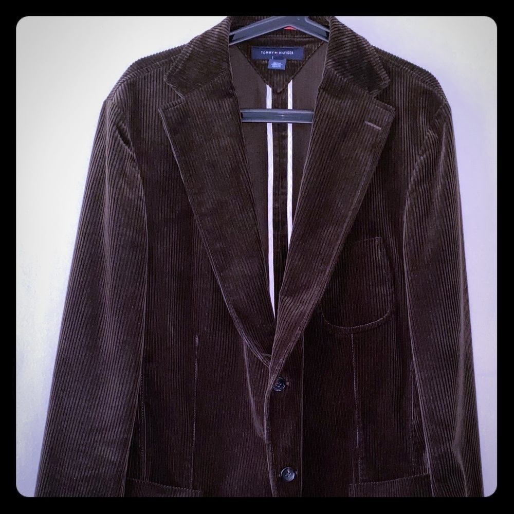 Tommy Hilfiger Size 52 Men’s Brown Corduroy Jacket